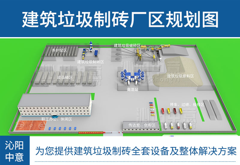 建筑垃圾制砖厂区规划